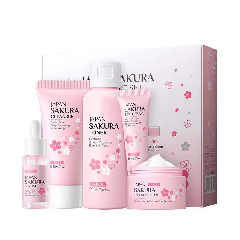 Green Tea Skincare Set - 5 Piece Collection